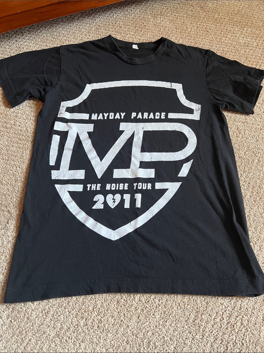 Mayday Parade 2011 tour tee